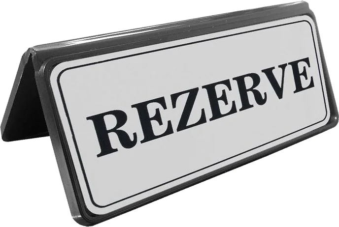 R05 ABS Plastik Masa Üzeri Rezerve Yazısı – görsel 3