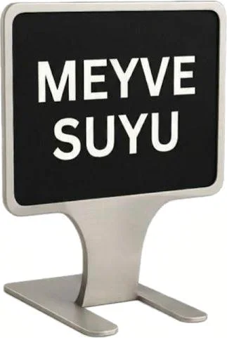 AE02 Dikdörtgen Ayaklı İsimlik – görsel 3