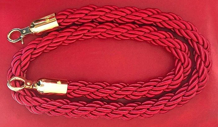PBH02 Kırmızı Bariyer Halatı – Protokol Halatı – görsel 9