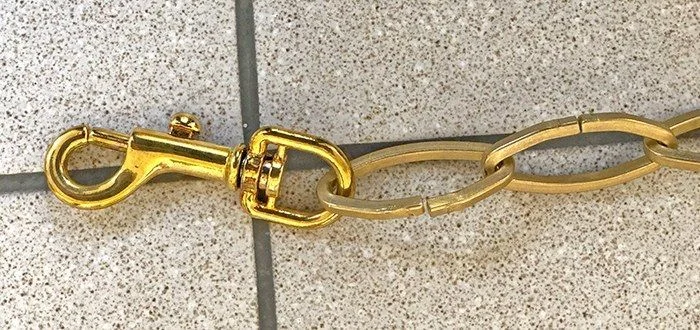 MBZP1 Metal Bariyer Zinciri Sarı Kaplama – görsel 3