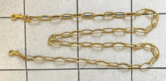 MBZP1 Metal Bariyer Zinciri Sarı Kaplama – görsel 4