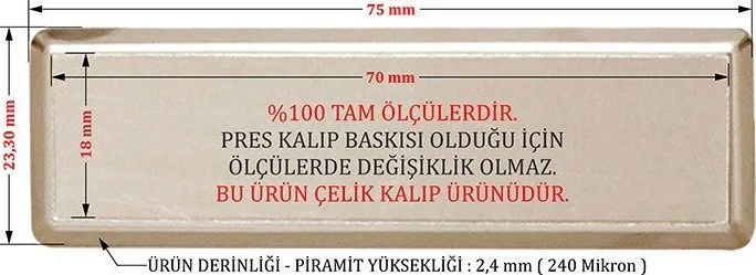 MYK03 Metal Yaka İsimliği – görsel 5