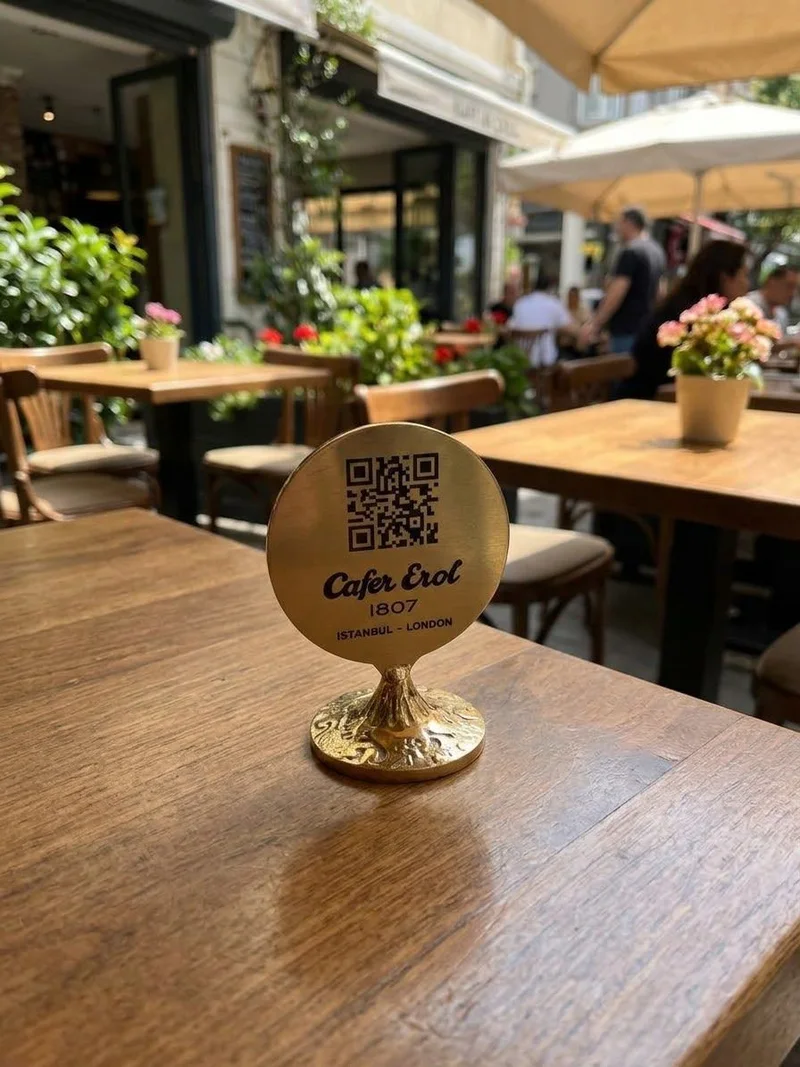 PMN10 Pirinç Masa Üstü Numaralık ve QR Code – görsel 11