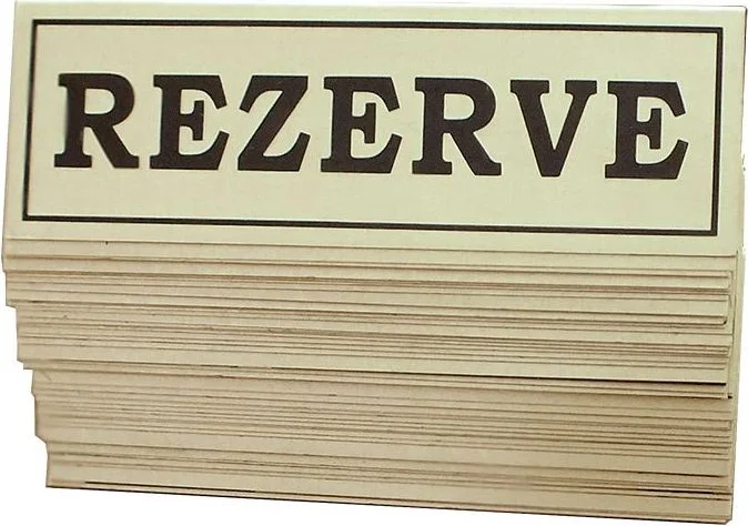 R04 Pirinç Masa Üstü Rezerve Yazısı – görsel 5
