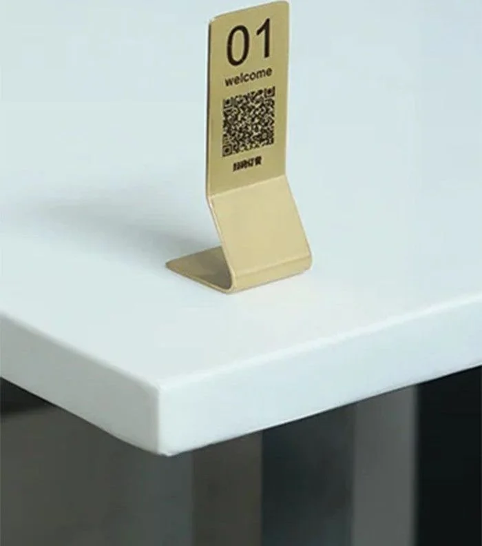 PMN6 Pirinç QR Kod ve Masa Numarası – görsel 6
