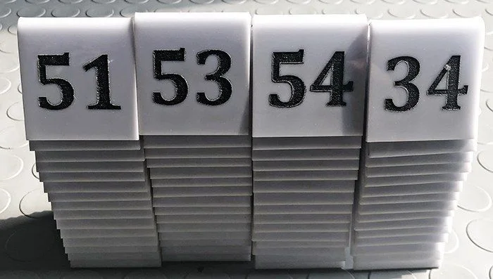 PMN1 Pleksi Glass Masa Üstü Numarası – görsel 8