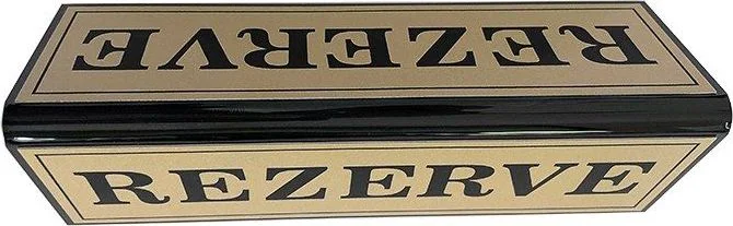 R06 Pleksiglass Masa Rezerve Yazısı – Alüminyum Plakalı – görsel 3