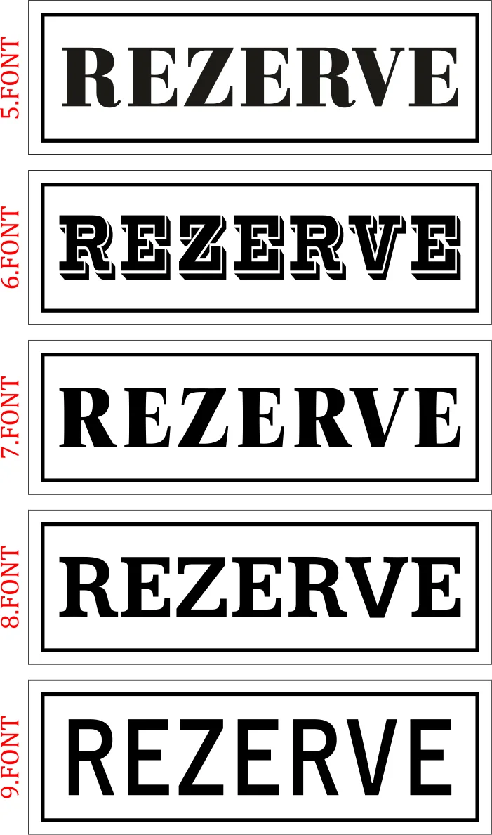 R02 Renkli Pleksi Glass Masa Rezerve Yazıları – görsel 8