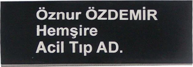 Rezopal Lazer Kazıma Yaka İsimliği Model ve Çeşitleri – görsel 6
